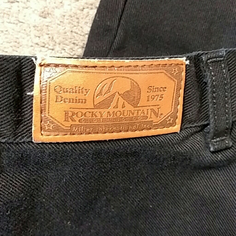 Vintage Rockies Bareback Black Jeans - Picture 6 of 6